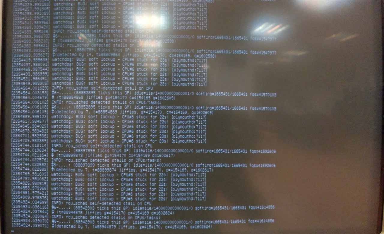 Bus error linux ошибка